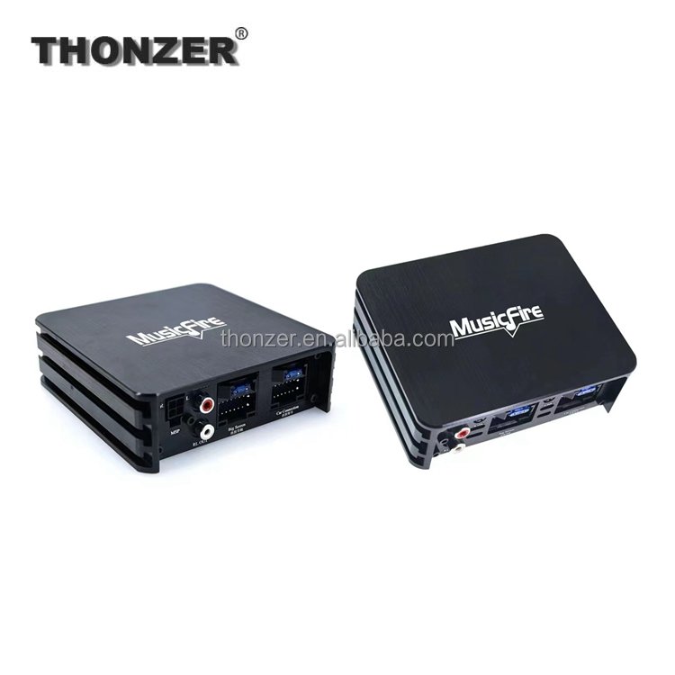 New Arrival Car Audio Amplifier Box Car Sound Amp 4 Channel 12v Car Amplifier Android System DSP Amplifier Box